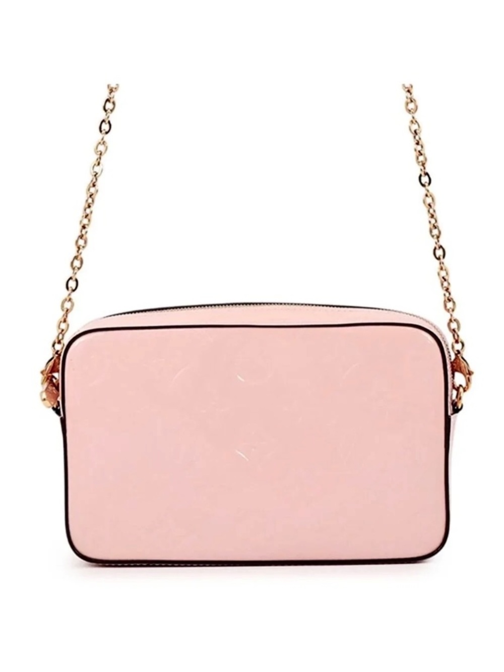 Louis Vuitton Vernis Pink Monogram Camera Bag Crossbody